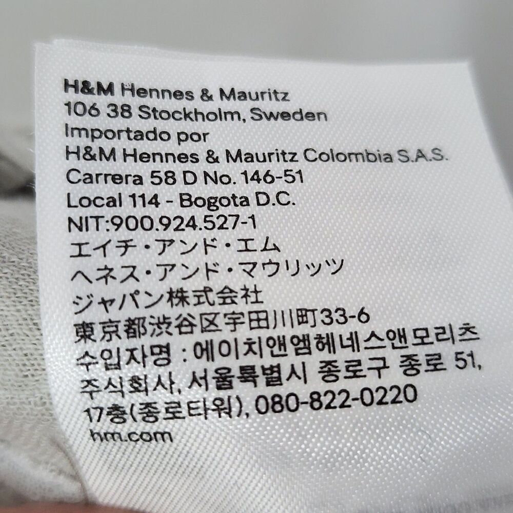 H&M Cotton Romper Suit Muslin Light Dusky Green One-Piece NWT Baby Size 2T - Picture 15 of 15